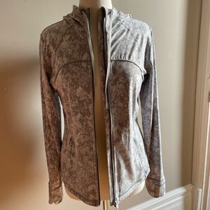 New Grey and white size 12 Lulu lemon hoodie.